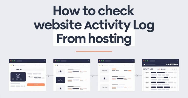 How to Check Website Activity Log from Hosting